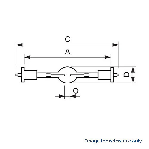 PHILIPS MSR Gold 1510 SA/Double Ended HID Bulb - Image 2