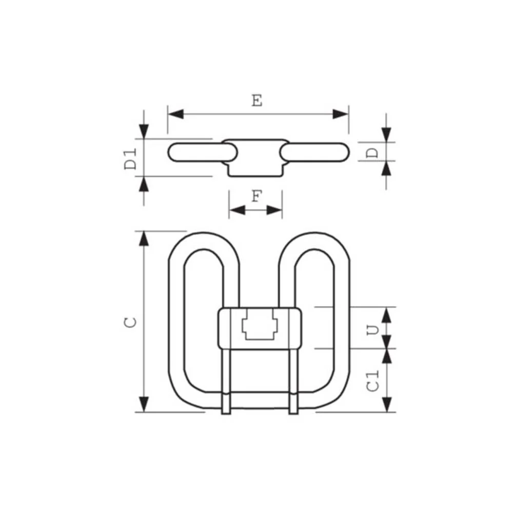 Philips PL-Q Pro 2D 28w/827 GR10q 4Pin 2700K Fluorescent Lamp - Image 4