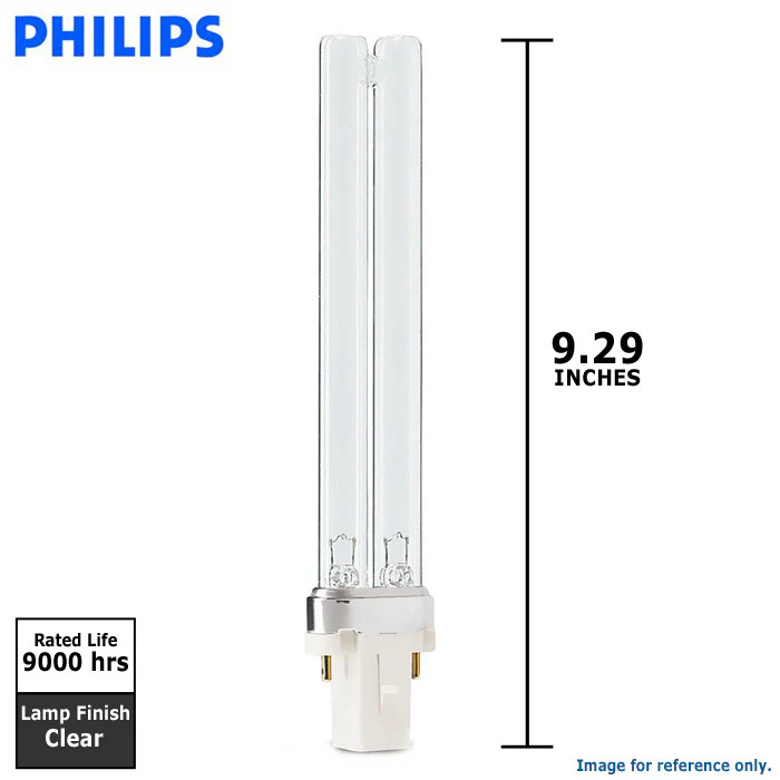 Philips TUV PL-S 11W/2P 11w G23 Base UVC Germicidal Lamp - Image 2