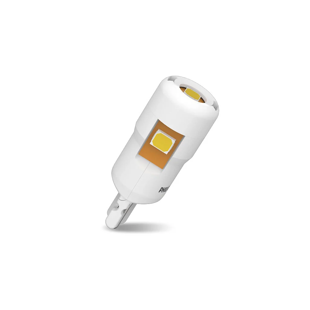 Philips Ultinon LED 158, 168, 194, 2825, W5W Bright White 6000K Automotive Bulb - Image 3