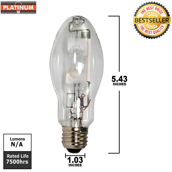 PLATINUM MH 175w U/MED metal halide bulb - Image 2