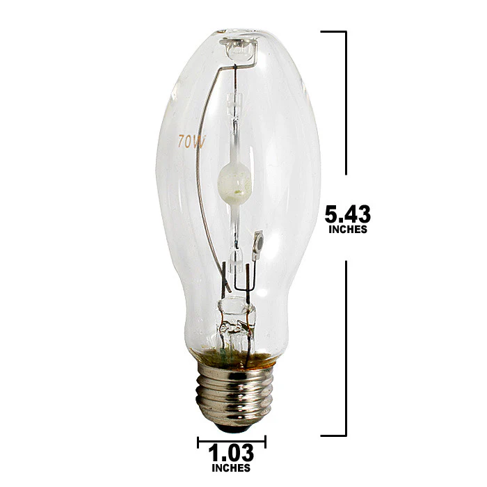 PLATINUM MH70/U 70w 4000K E26 base metal halide light bulb - Image 2