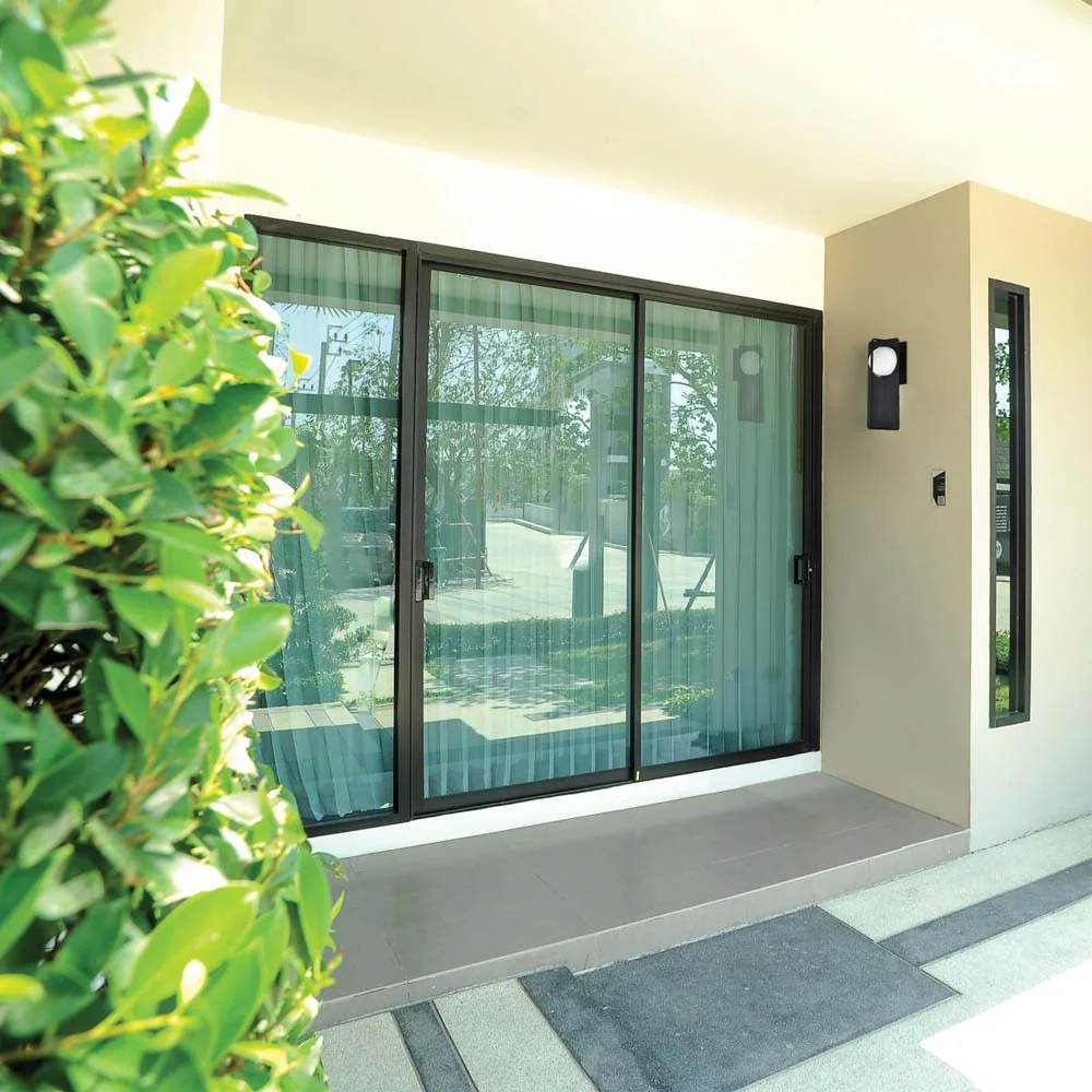 Portal 6W LED Medium Wall Lantern Matte Black w/ White Opal Glass - Image 8