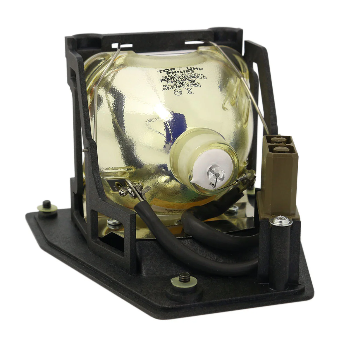 Projector Europes Traveler 757 Projector Housing with Genuine Original OEM Bulb - Image 4