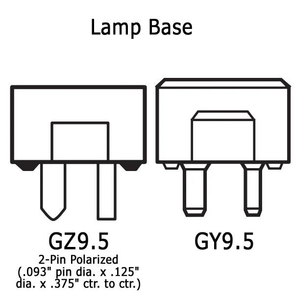 QEW-1 GY9.5, GZ9.5 Lamp Holder Socket for Aviation Bulbs - Image 3