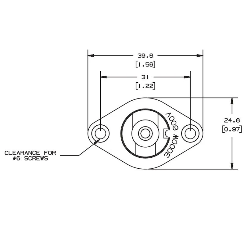 R7S RX7s and RSC Lamp Holder Ceramic Socket - Front Mount Holder - Image 3