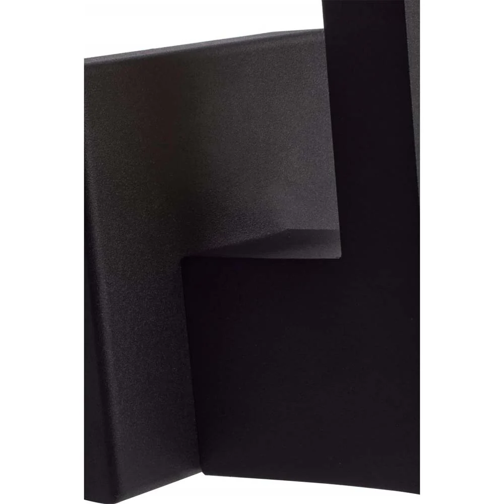 Raven LED Outdoor Sconce 10-in Textured Matte Black Finish 8ws 3000K - Image 5