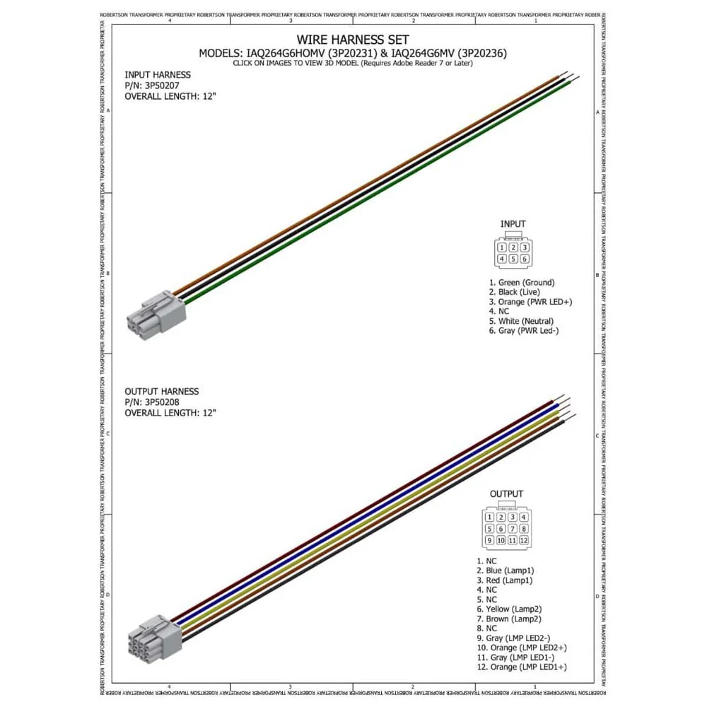 Robertson IAQ264G6HOMV Electronic Instant Start Ballast 100-240V - Image 4
