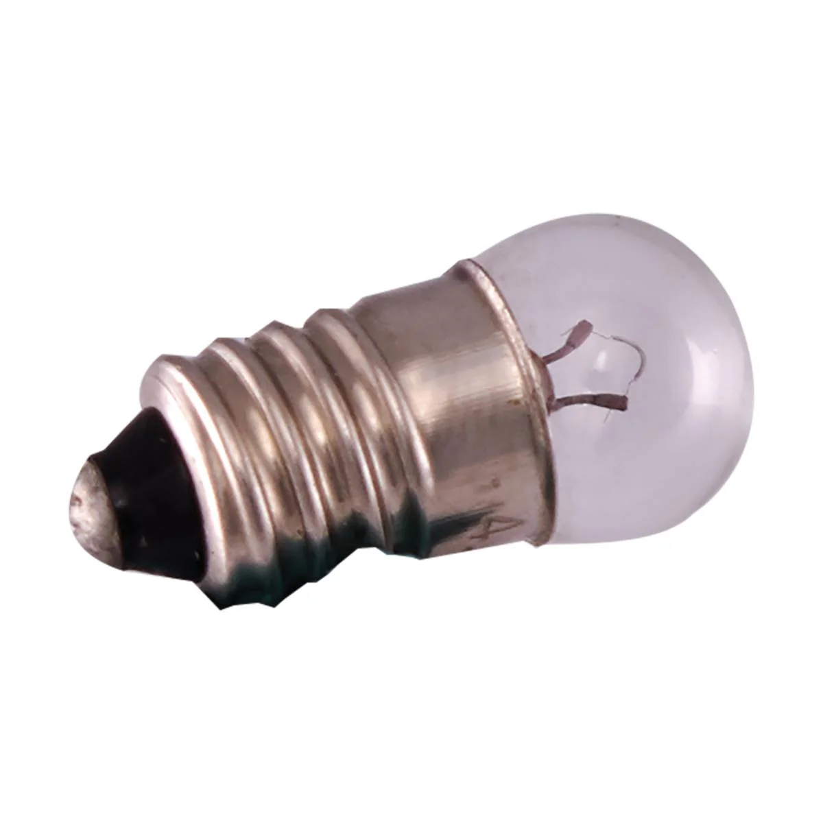 Satco 1.44w G3.5 Miniature E10 Miniature Screw Base 4.8v Clear Bulb - Image 2