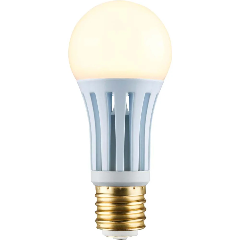 Satco 10/22/34w PS25 LED Three-Way Lamp E39d Mogul Base 2700K White Finish 120v - Image 2