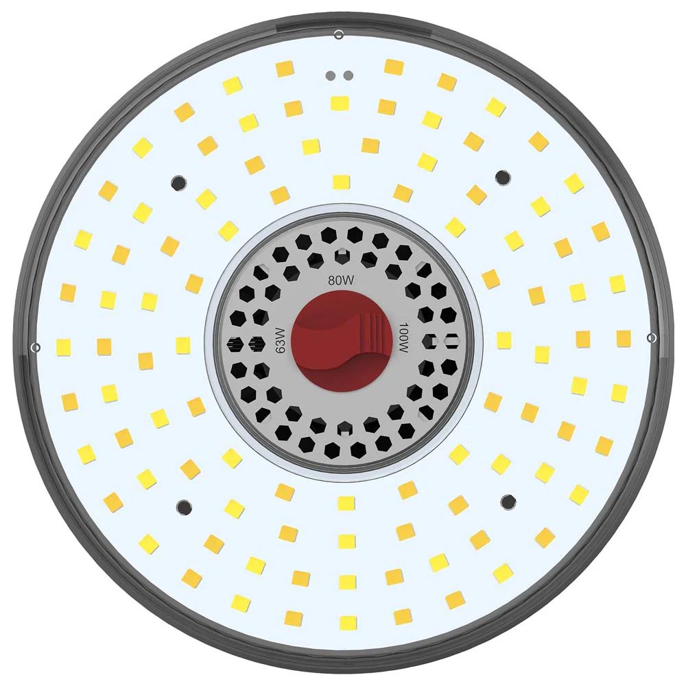 Satco LED HID Replacement 100/80/63 Wattage & CCT Selectable Mogul Base 100-277V - Image 3