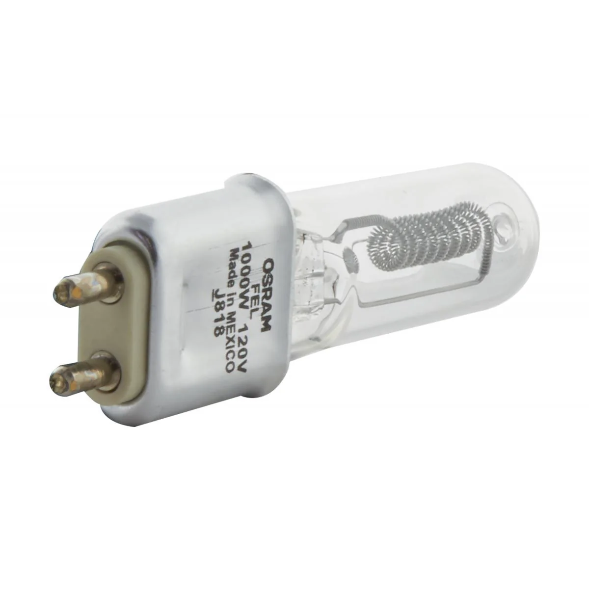 Satco 1000w T6 Halogen G9.5 Bi Pin base 120v Clear Bulb - Image 2