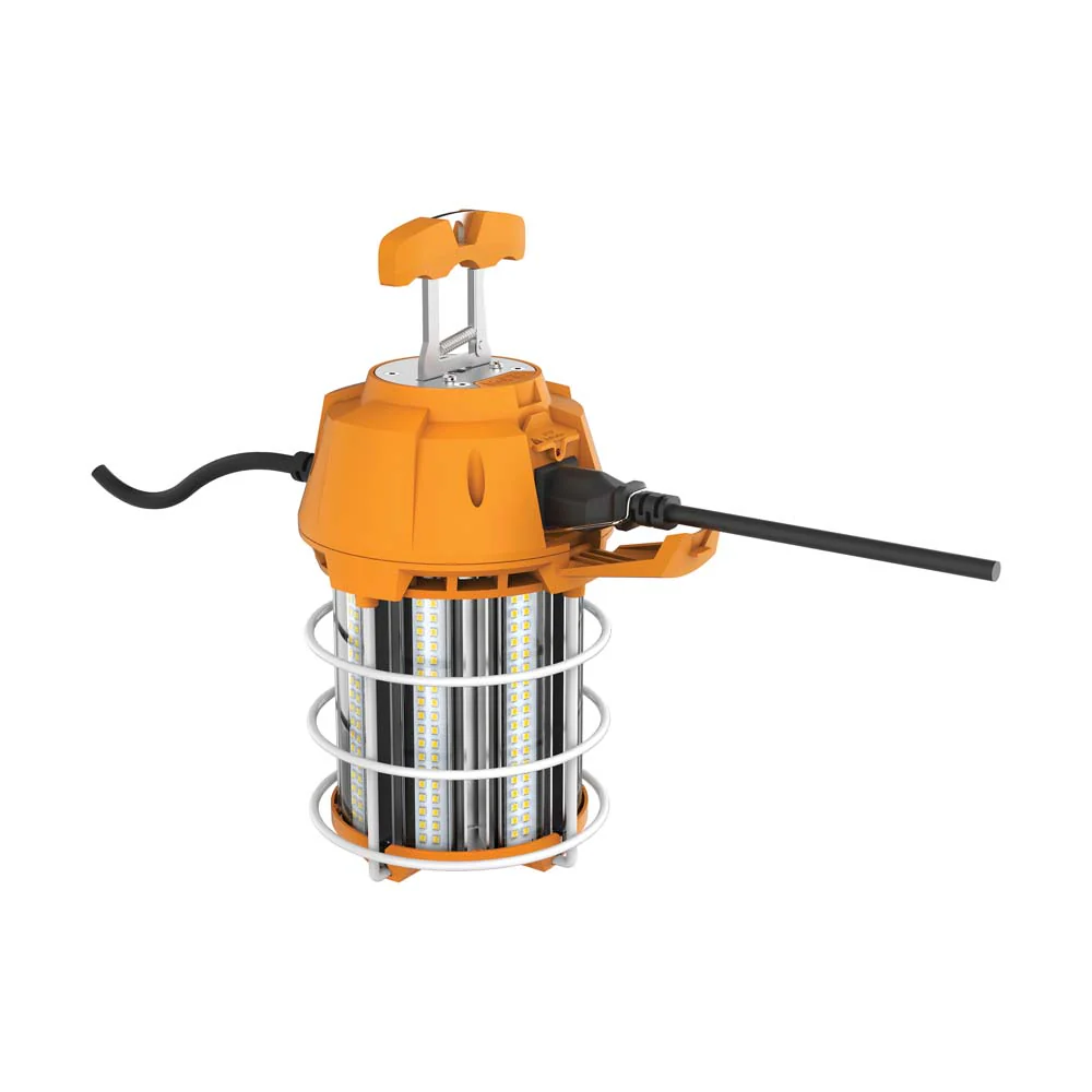 Satco 100w LED Hi-Lumen temporary Hi-Bay Caged lamp 5000K 120v - Image 3