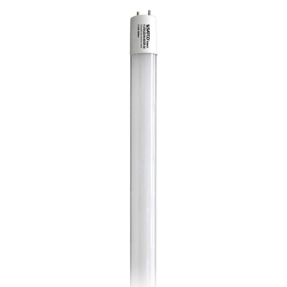Satco 10Pk. 11.5W 48in T8 LED G13 Base 5000K 1800LM - Ballast Dependent