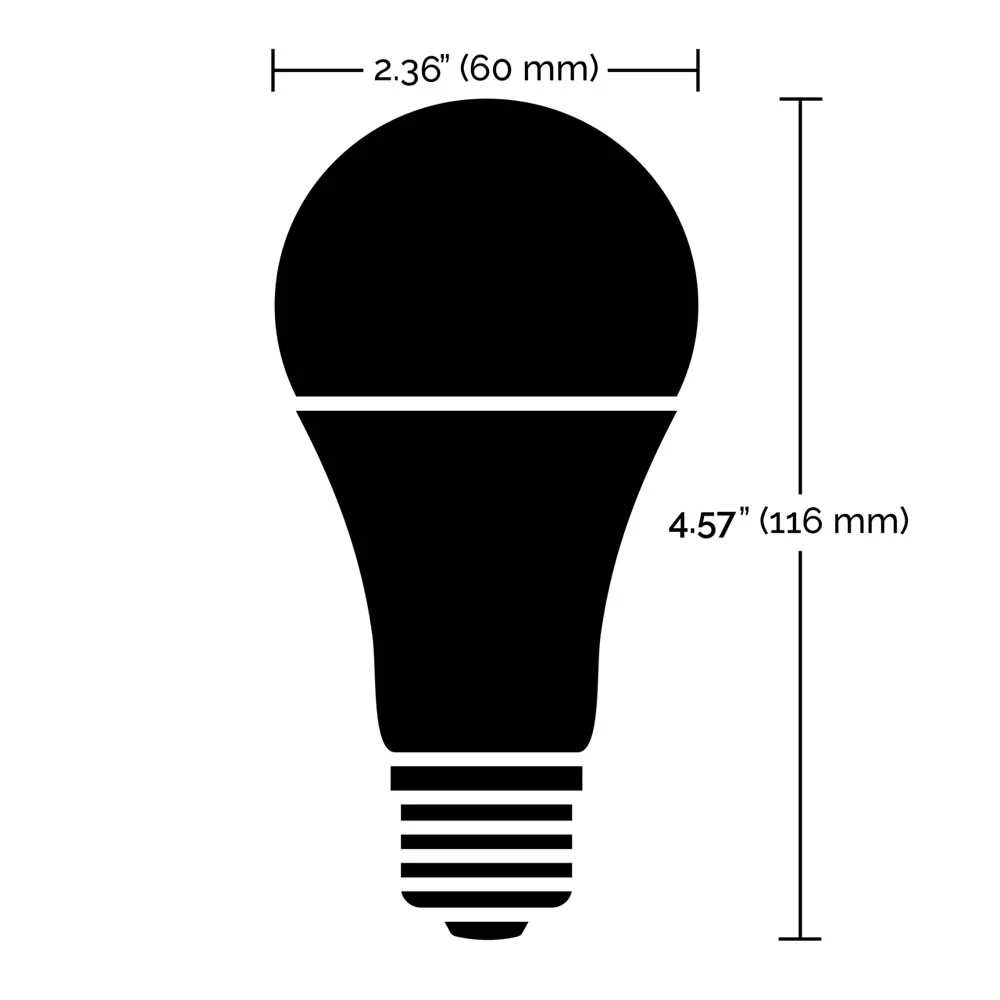 Satco 10w A19 LED RGB Tunable White Starfish IOT 800 Lumens 120 Volt - Image 4