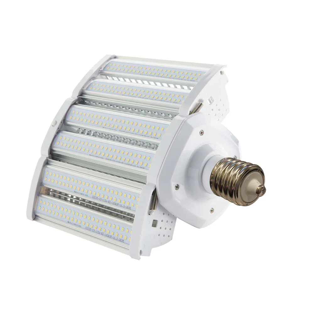 Satco 110w LED Hi-lumen shoe box style lamp fixture 3000K Mogul Base 100-277V - Image 4
