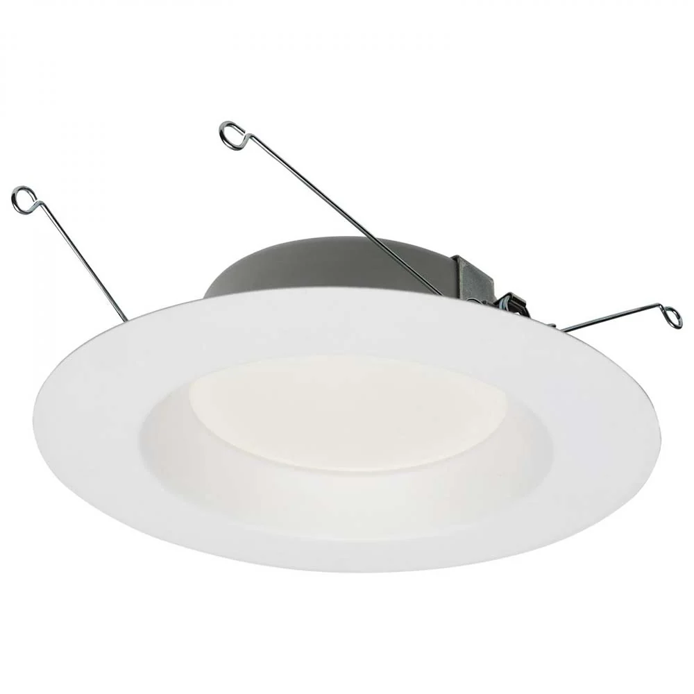Satco 12.5w LED Downlight Retrofit 5-6-in 3000K White Finish 120v Dimmable - Image 3