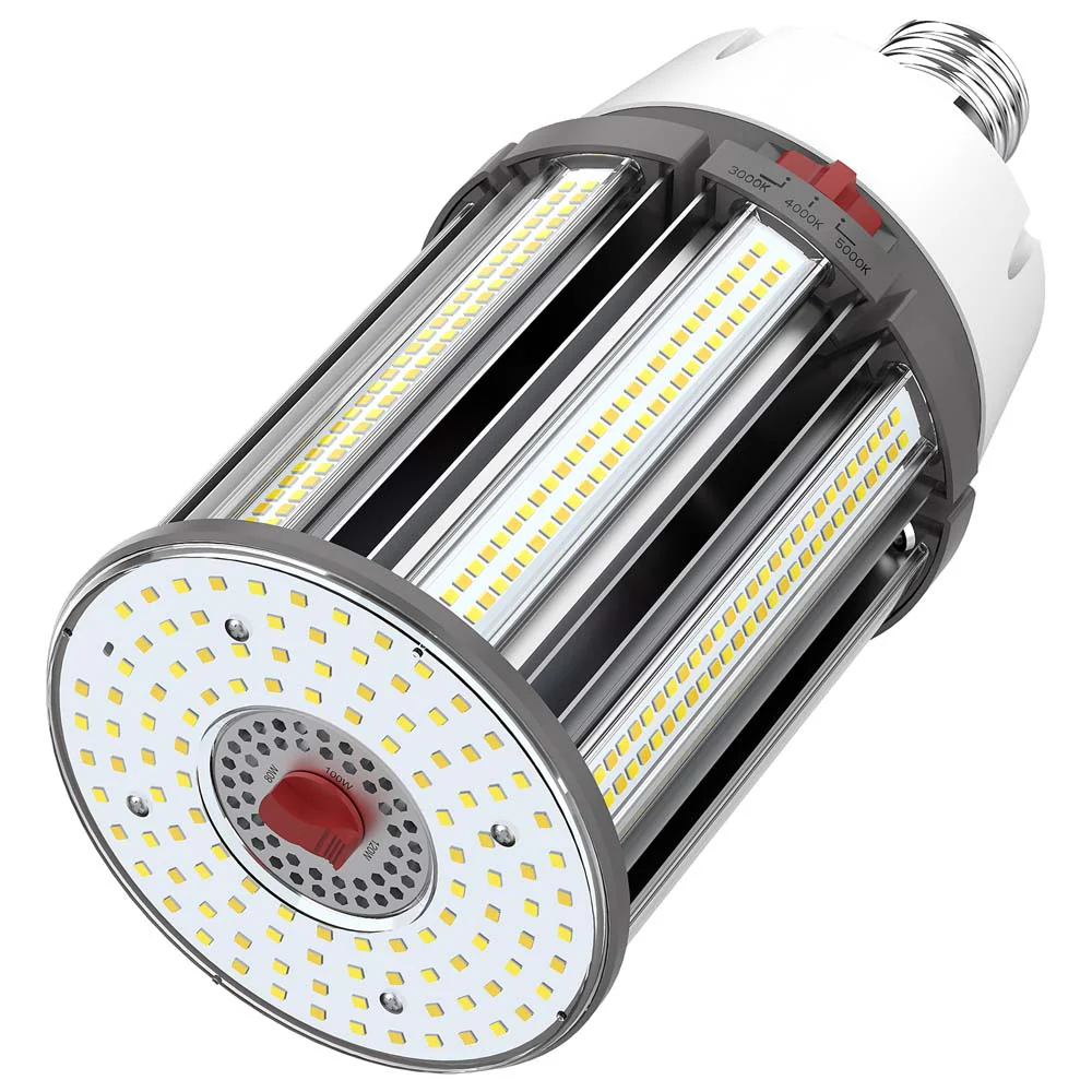 Satco LED HID Replacement 120/100/80 Wattage & CCT Seletable Mogul Base 100-277V - Image 2