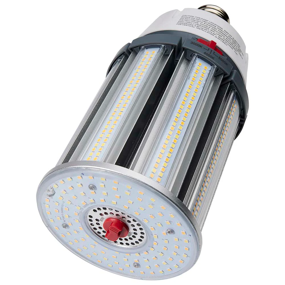 Satco LED HID Replacement 120/100/80 Wattage & CCT Seletable Mogul Base 100-277V - Image 4