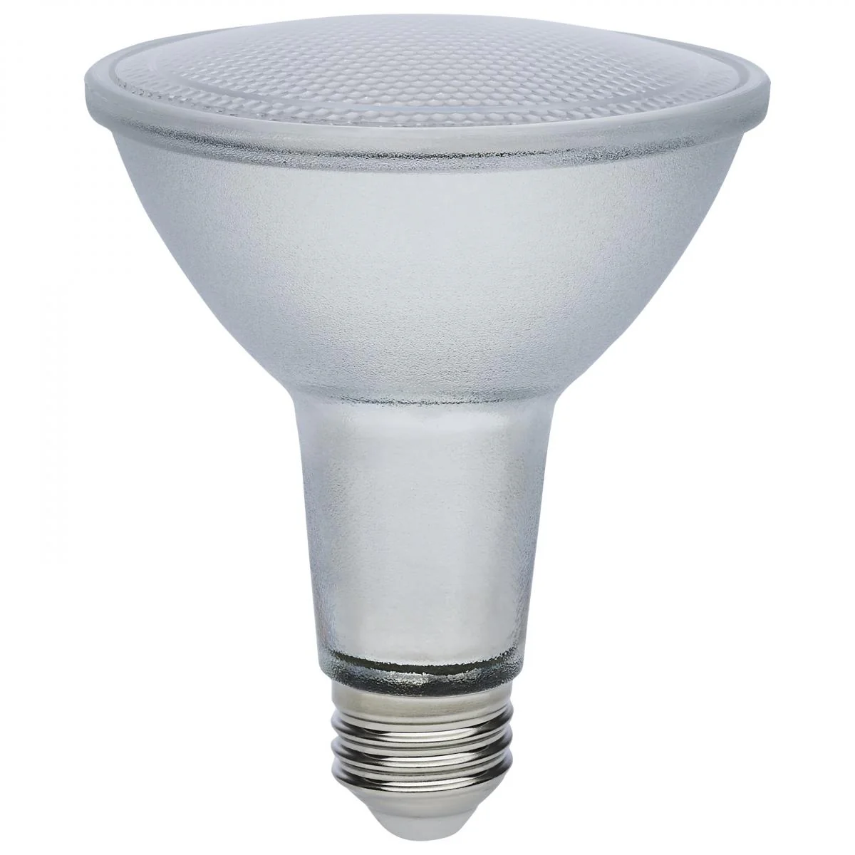 Satco 12w Econo LED PAR30LN 5000K 35deg 120-277v Silver Finish Bulb