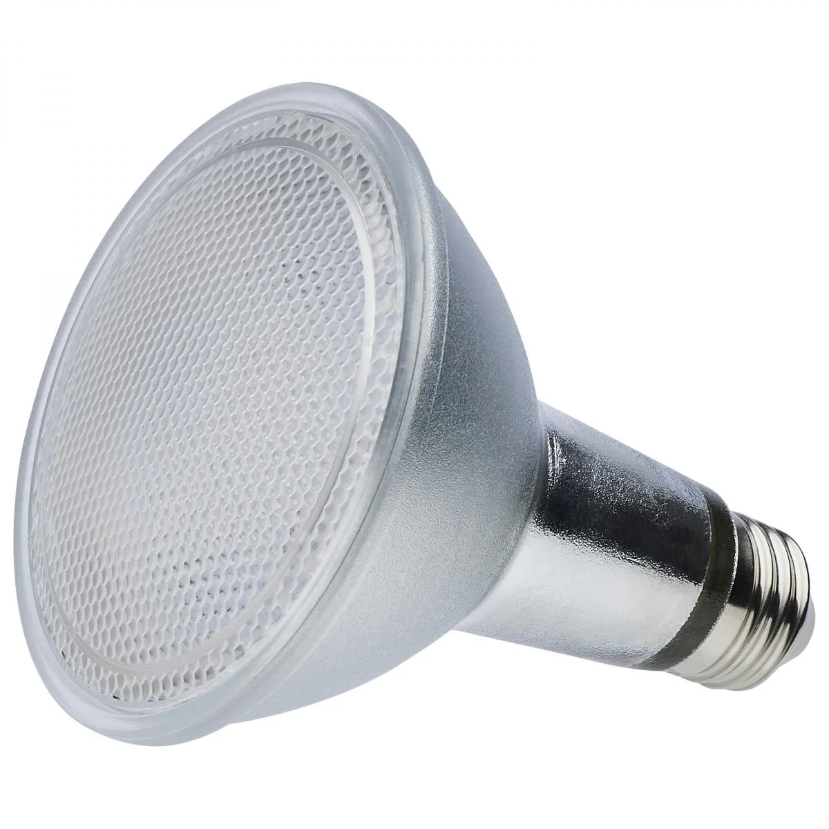 Satco 12w Econo LED PAR30LN 5000K 35deg 120-277v Silver Finish Bulb - Image 2