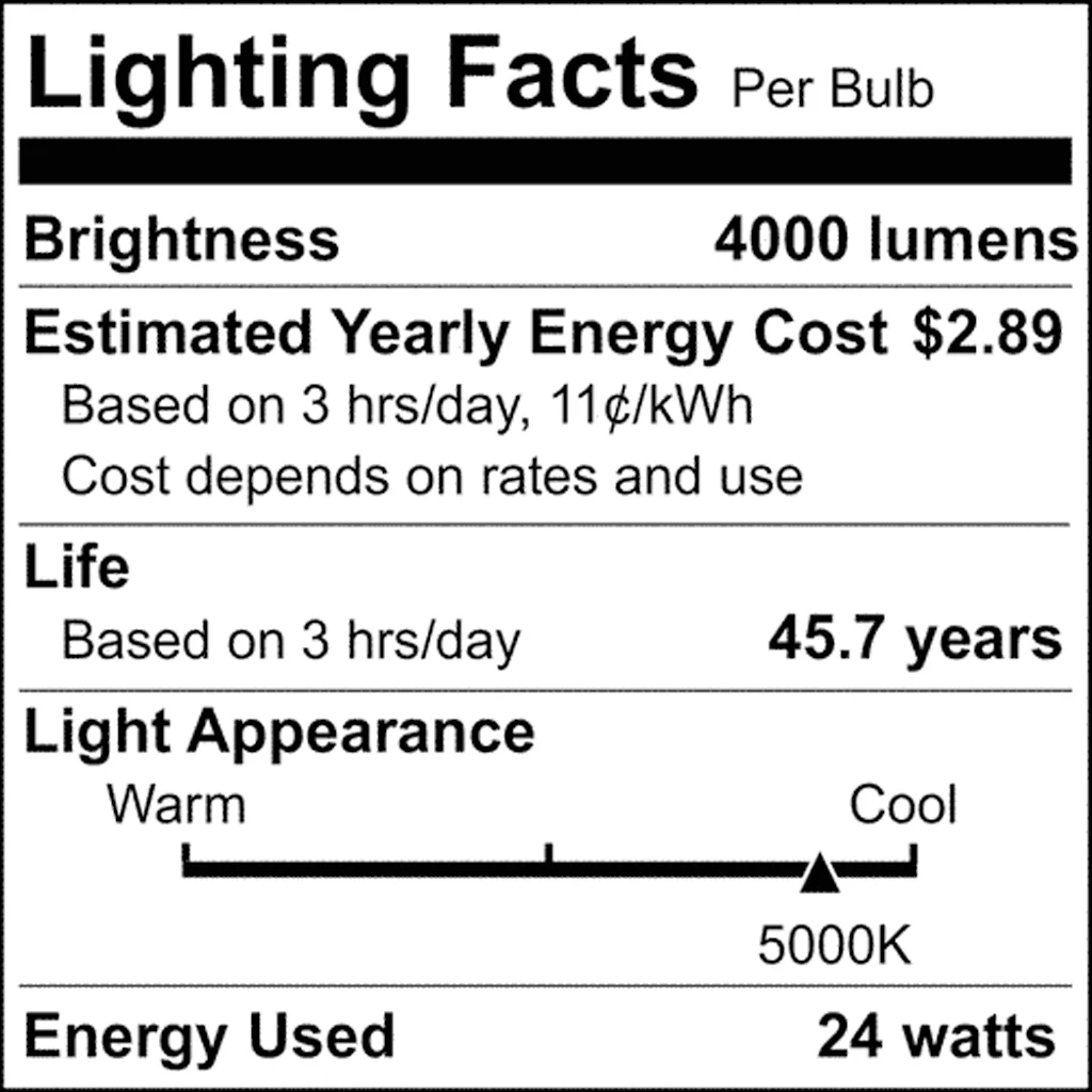 Satco 13.5w LED HID Replacement ED17 2200K E26 Base 120-277v Clear Finish Bulb - Image 8