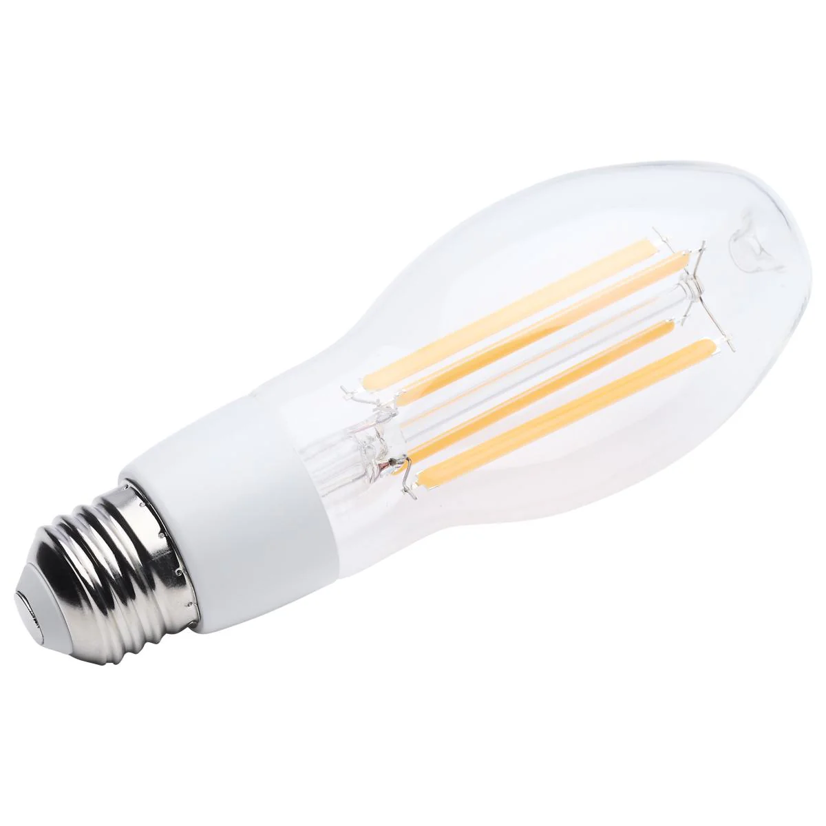 Satco 13.5w LED HID Replacement ED17 2200K E26 Base 120-277v Clear Finish Bulb - Image 2