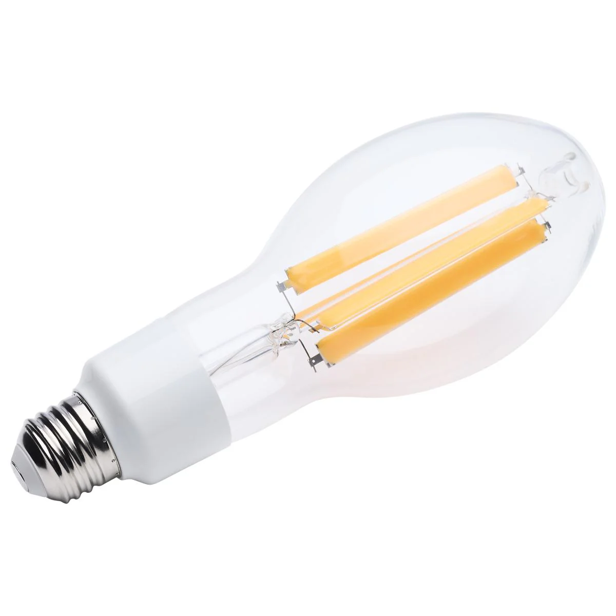 Satco 13.5w LED HID Replacement ED17 2200K E26 Base 120-277v Clear Finish Bulb - Image 2