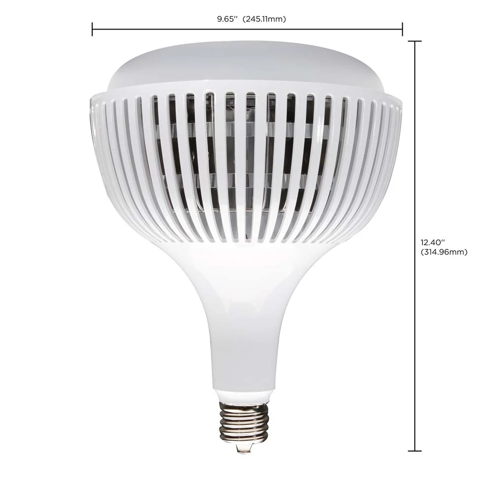 Satco 130w LED HID Replacement 5000K Mogul extended Base 120-277V Dimmable - Image 6