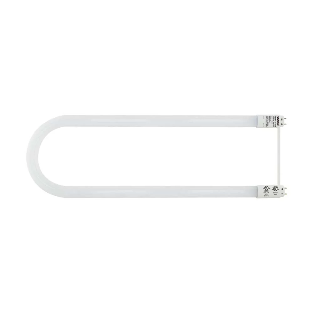 Satco 13w T8 U-Bend LED Tube G13 base 1900lm 3000K Warm White - Image 2