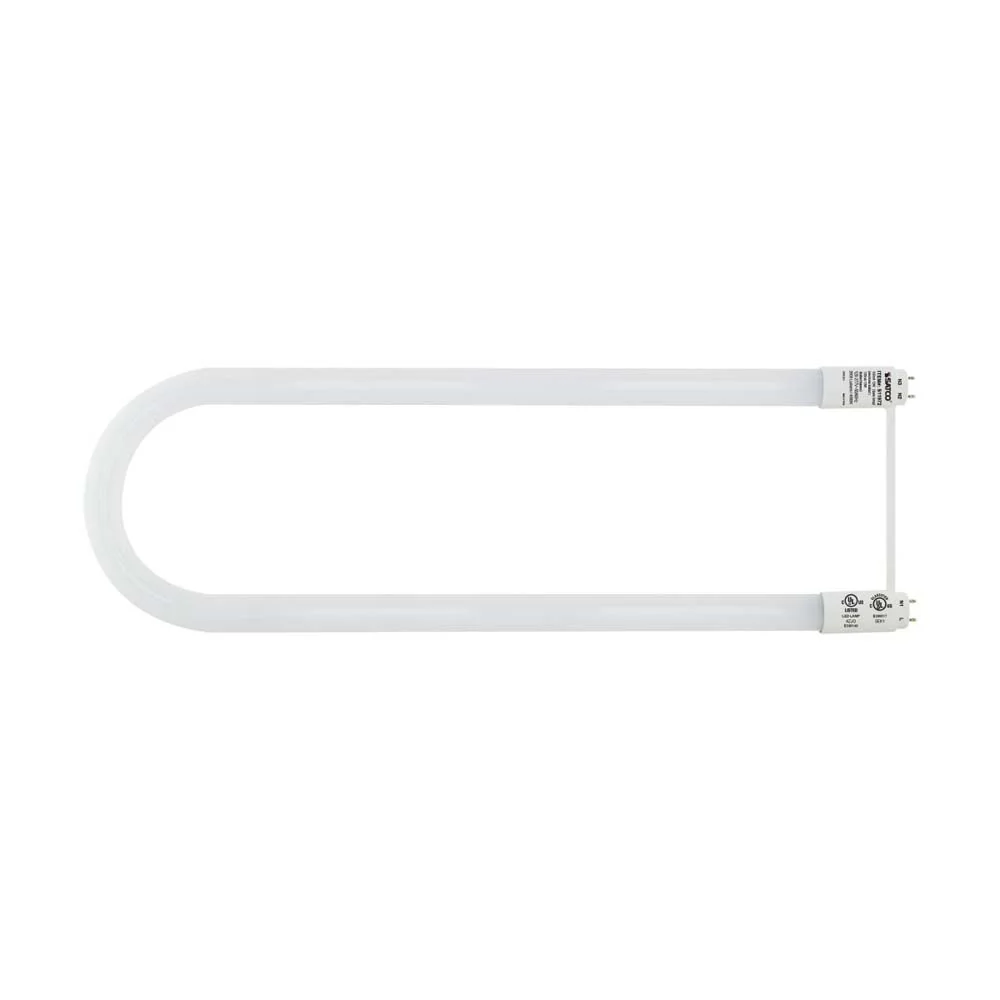 Satco 13w T8 U-Bend LED Tube G13 Medium bi-pin base 2000lm 4000K Cool White - Image 2