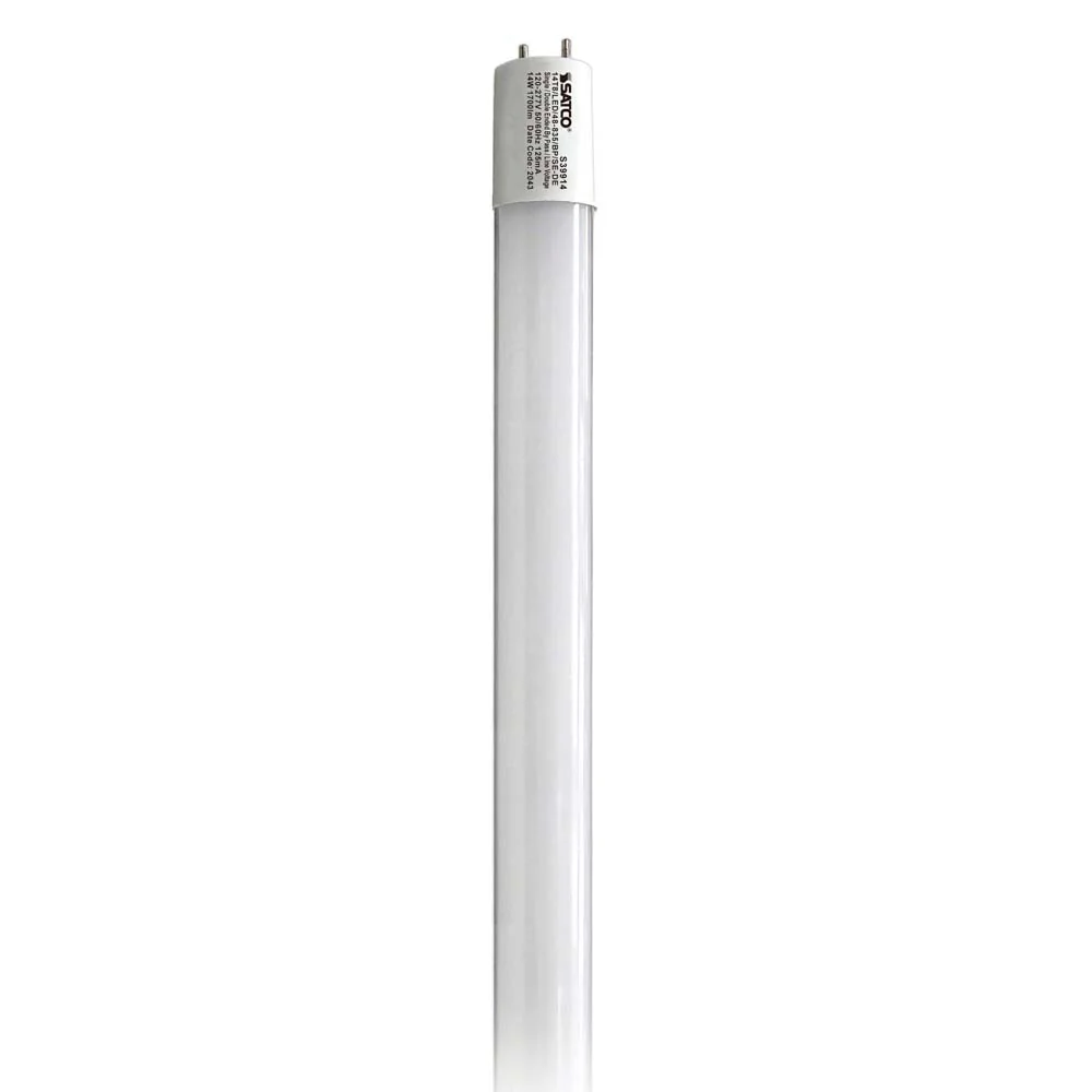 Satco 14W 48-in T8 LED Tube 3500K 1700LM G13 Base Ballast Bypass - Image 2