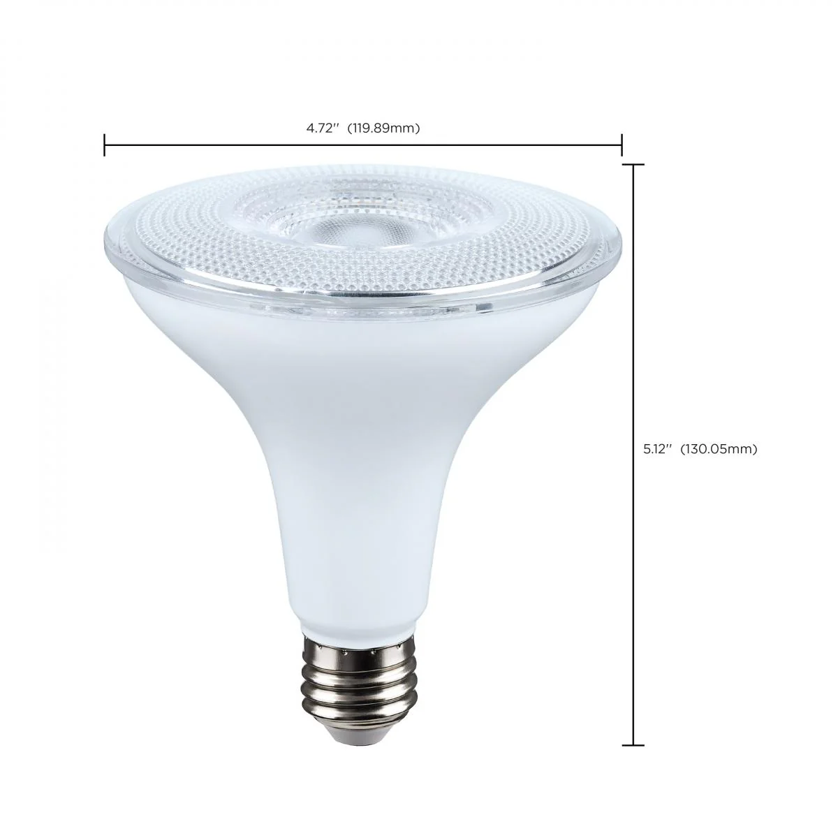 Satco 14w Dusk to Dawn LED PAR38 3000K 120v White Finish E26 Base Bulb - Image 7