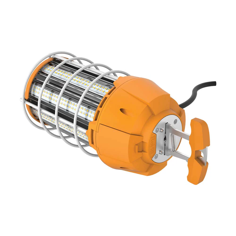 Satco 150w LED Hi-Lumen temporary Hi-Bay Caged lamp 5000K 120v - Image 5
