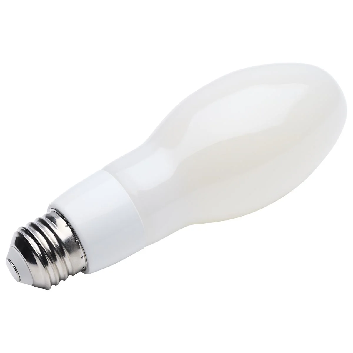 Satco 15w LED HID Replacement ED17 5000K E26 Base 120-277v White Finish Bulb - Image 2