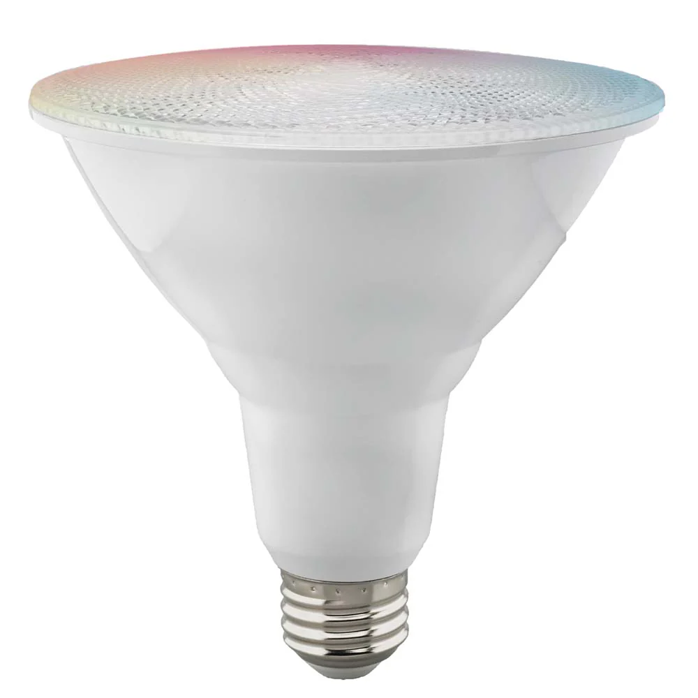 Satco 15w PAR38 LED RGB & Tunable White 1200 Lumens Starfish IOT Smart Bulb - Image 2