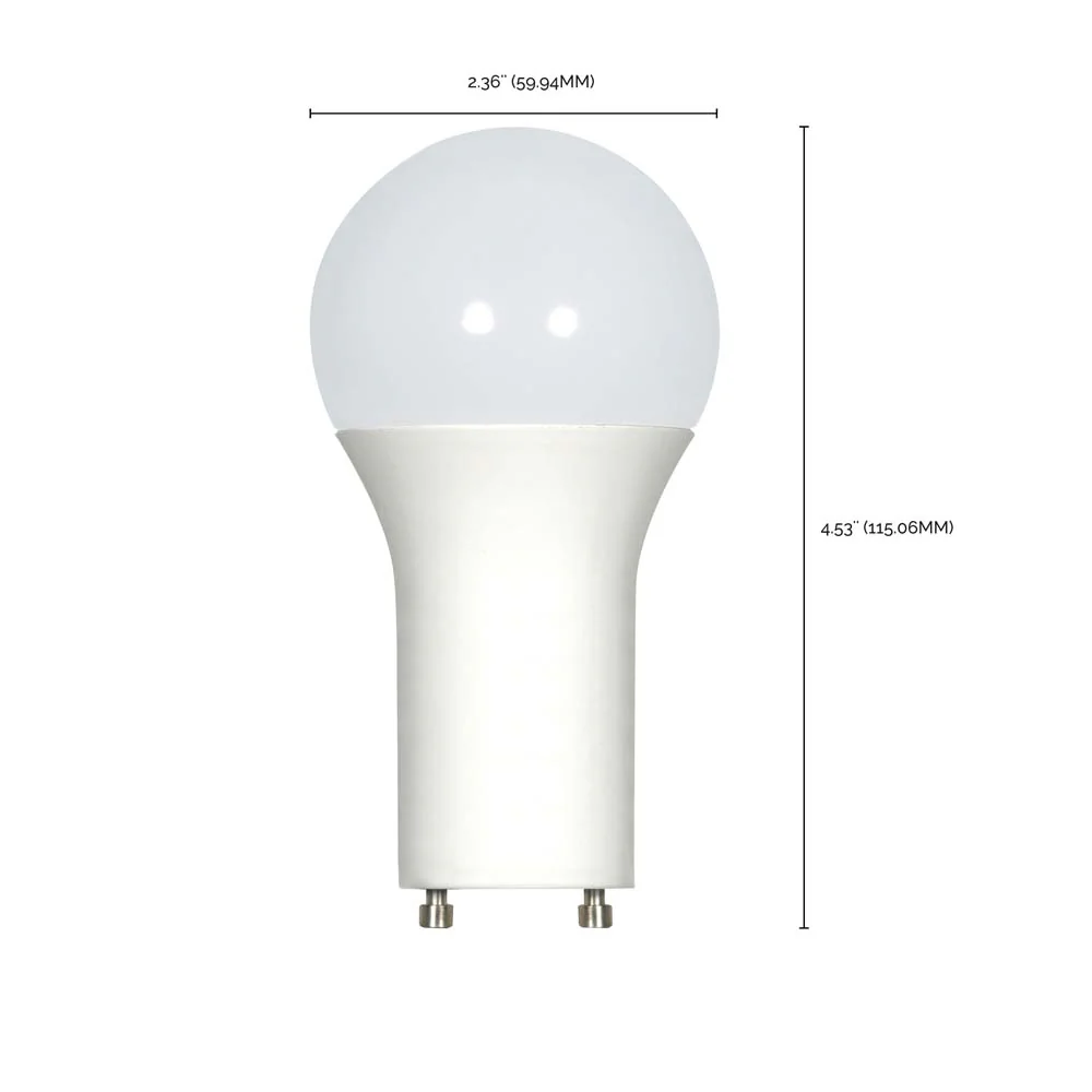 Satco 16.5w A19 LED 4000K 1600LM 120v GU24 Base - 100W equiv - Image 2