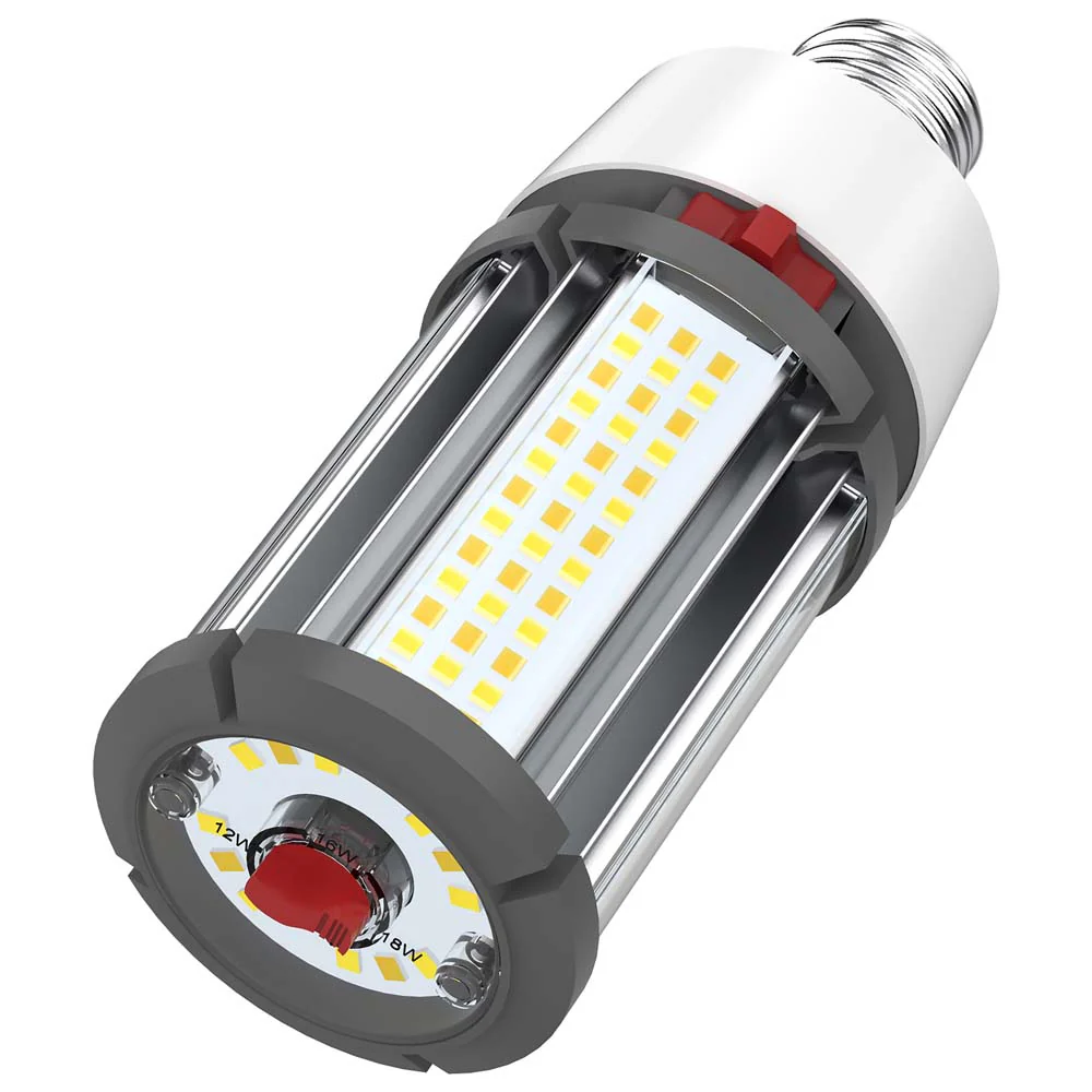 Satco LED HID Replacement 18/16/12 Wattage & CCT Selectable Medium Base 100-277V - Image 2