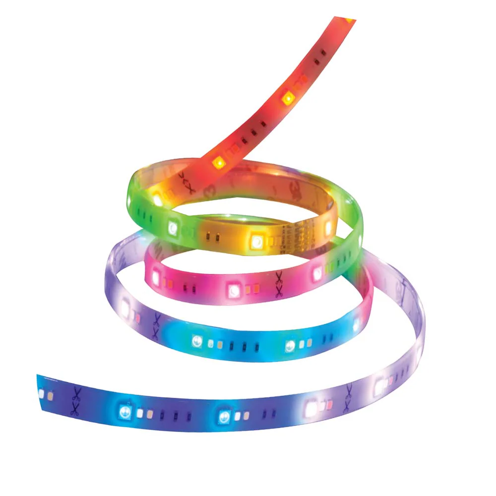 WI-FI 6FT Indoor LED RGB & White Tunable Strip Light - Satco Starfish - Image 2