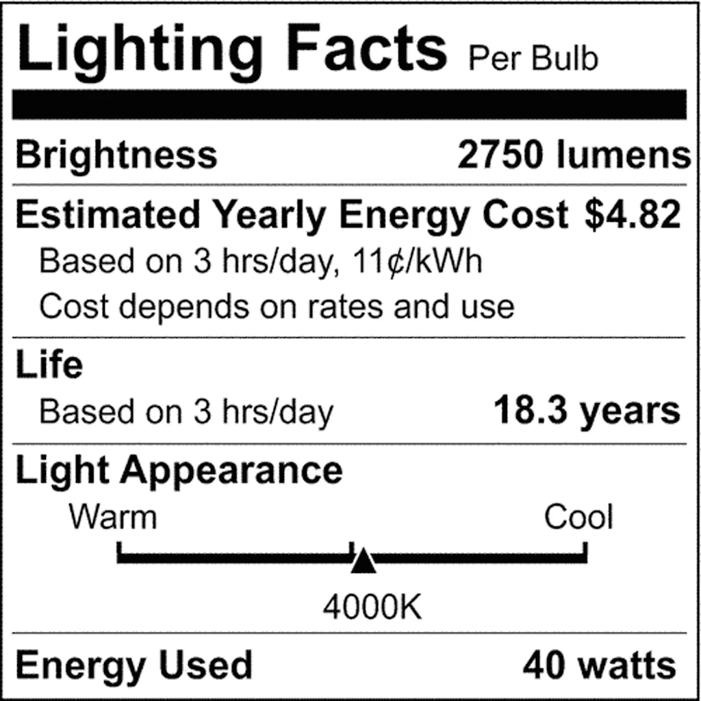 Satco 22.5-in 40w 4000K Cool White G13 Bi Pin base T12 U-Bend Fluorescent Bulb - Image 4
