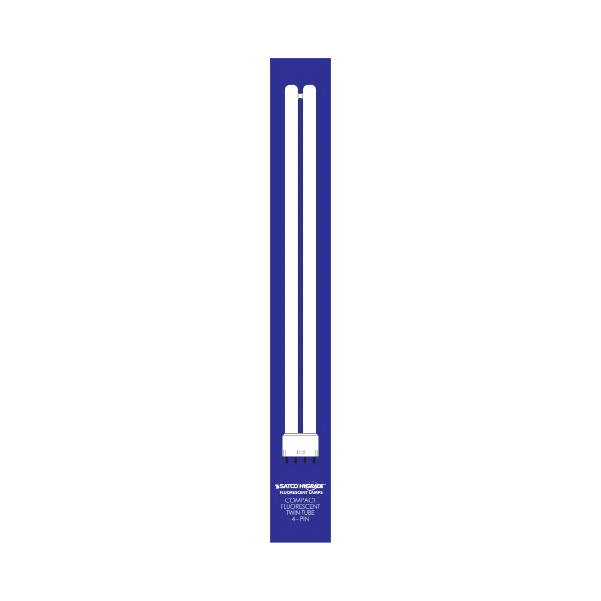 Satco 24w 1800Lm 3000K Warm White 2G11 base 120v T5 Compact Fluorescent Bulb - Image 2