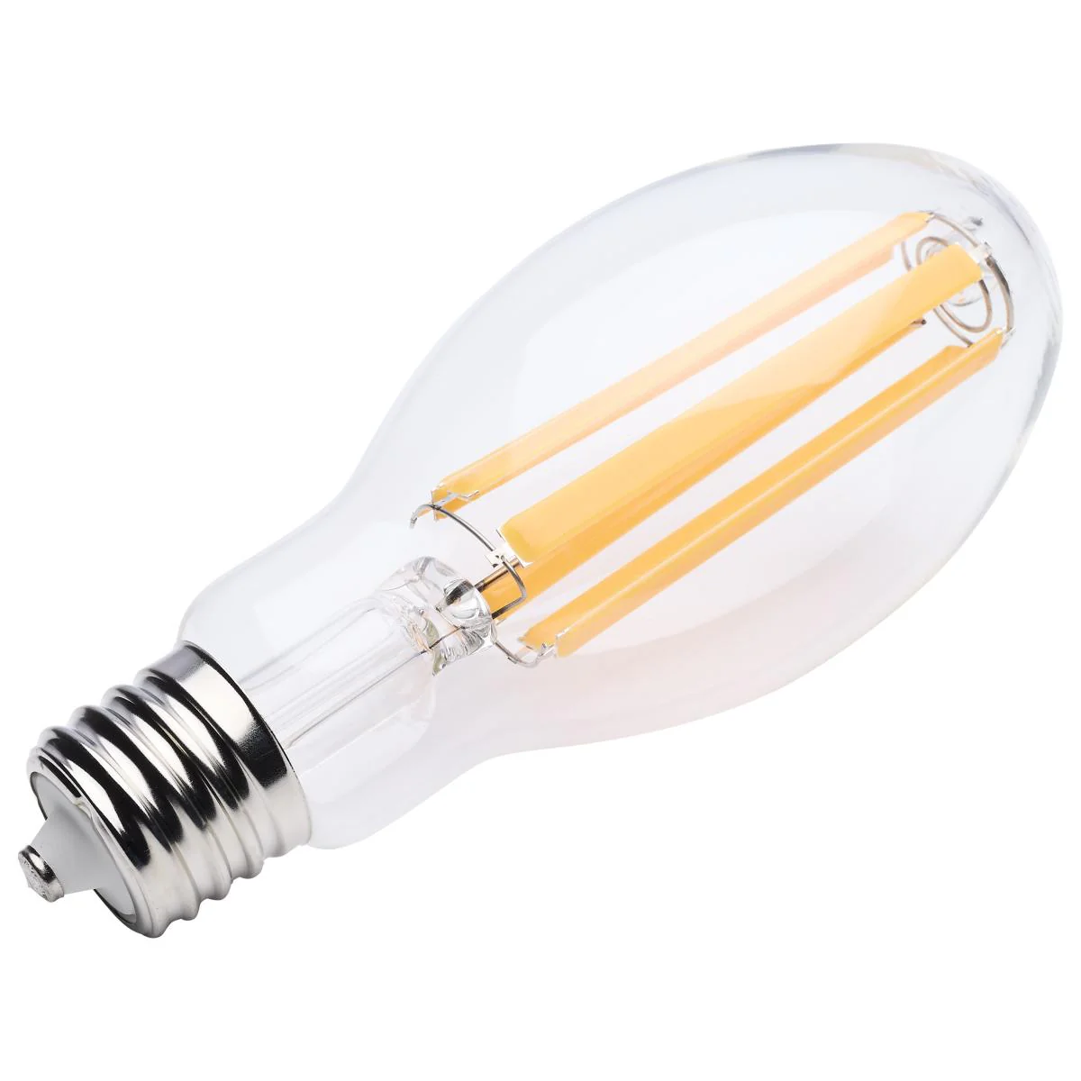Satco 28w LED HID Replacement ED28 2200K EX39l Base 120-277v Clear Finish Bulb - Image 2