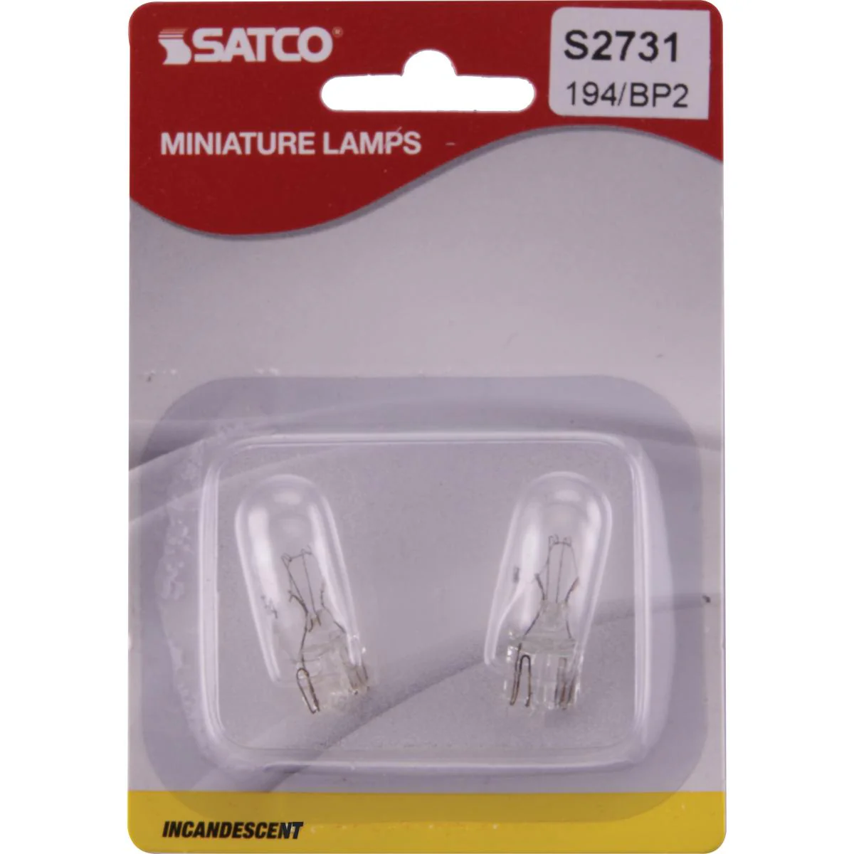 Satco 3.8w miniature T3.25 Mini Wedge base 14v Clear Finish Bulb - Image 4
