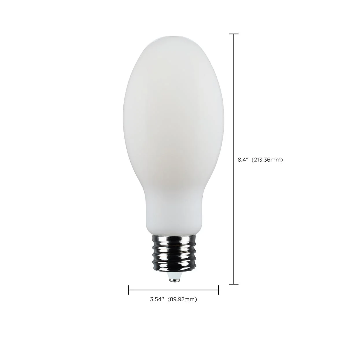 Satco 34w LED HID Replacement ED28 5000K EX39l Base 120-277v White Finish Bulb - Image 7