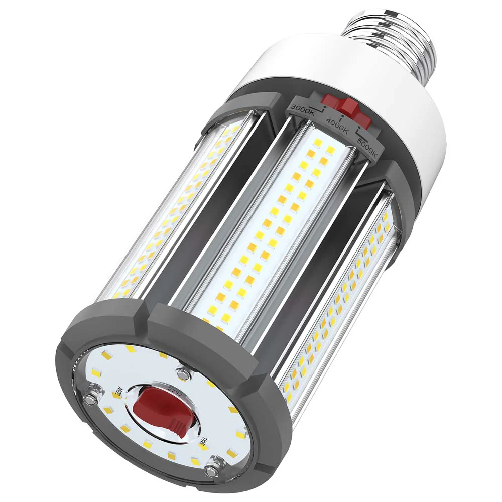 Satco LED HID Replacement 36/27/18 Wattage & CCT Selectable Medium Base 100-277V - Image 2