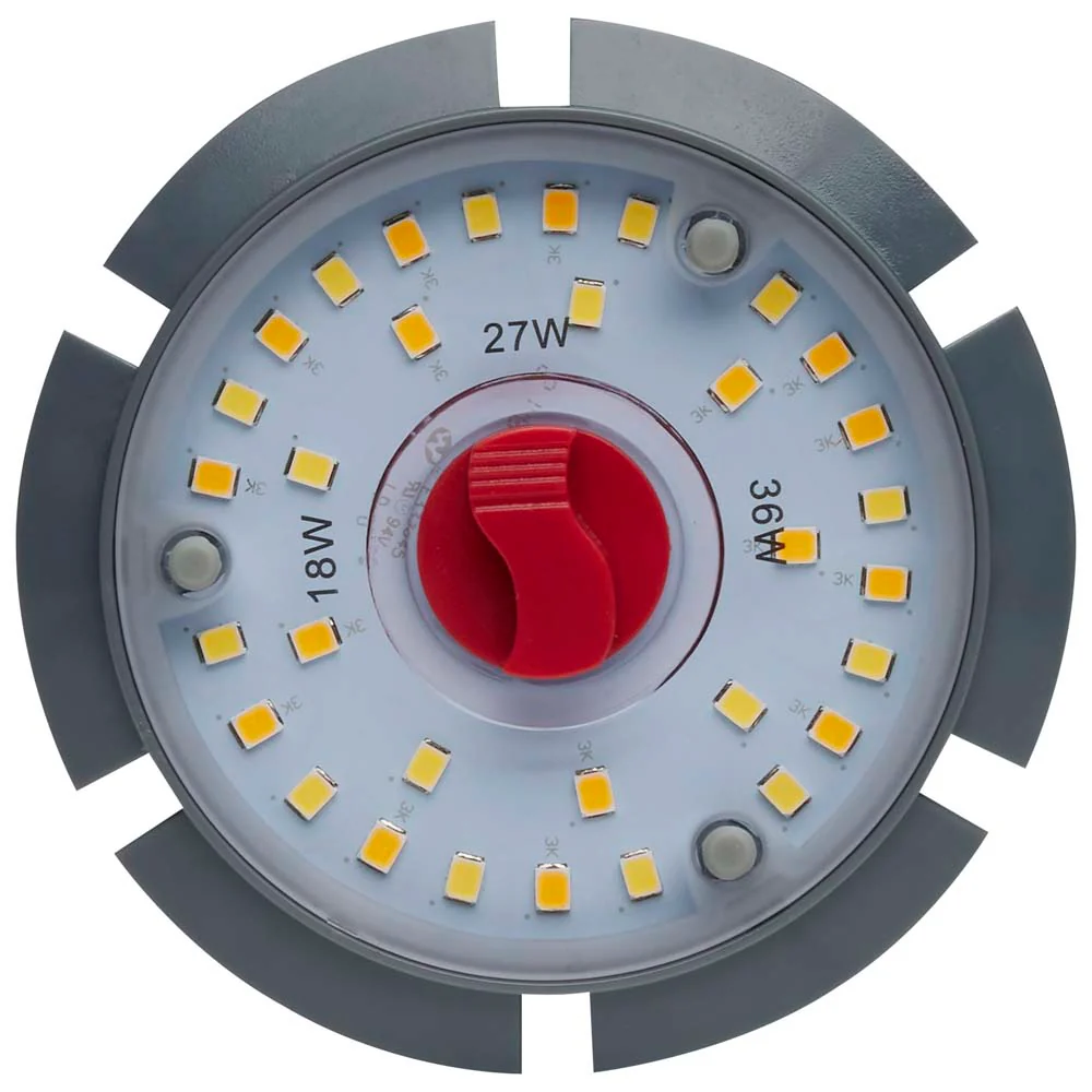 Satco LED HID Replacement 36/27/18 Wattage & CCT Selectable Medium Base 100-277V - Image 5