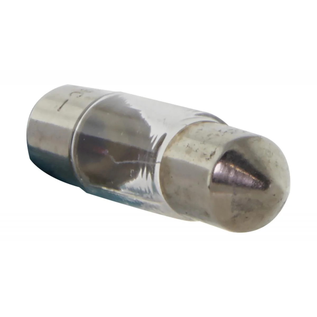 Satco 3w 6430 T2.75 miniature SV7-8 Festoon base 24v Clear Bulb - Image 2