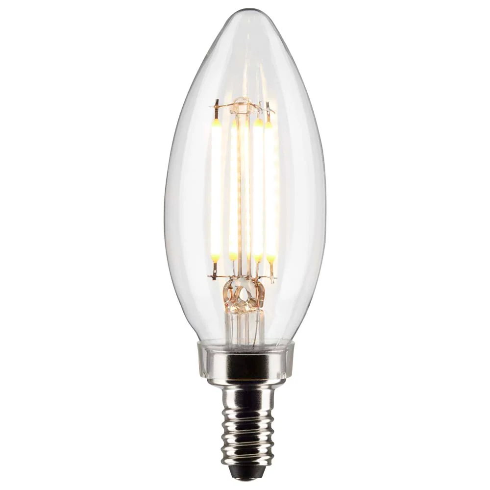 Satco 3w B11 LED 2700K Candelabra Base Frosted Dimmable - 25w equiv - Image 2