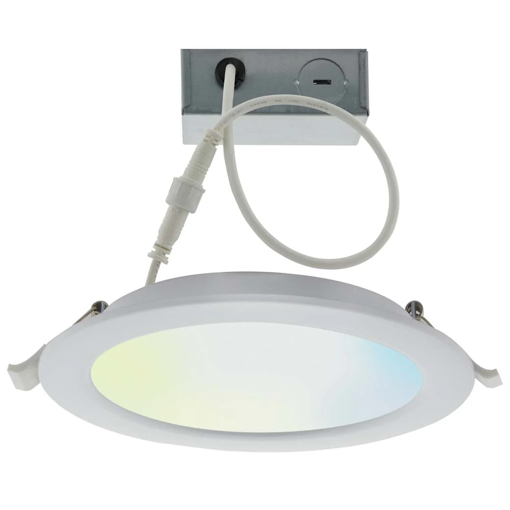Wi-Fi 4in LED Tunable White - Edge-Lit Downlight 10w 650lm - Satco Starfish IOT - Image 2
