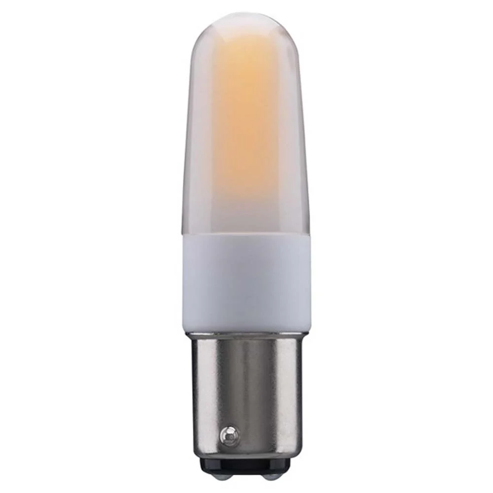 Satco 4W LED BA15d Base 3000K Dimmable Frosted 120-130v Light Bulb